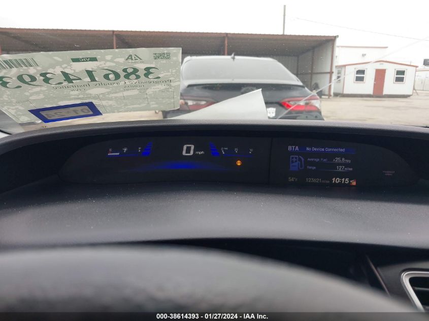 2013 HONDA CIVIC EXL - 19XFB2F95DE253284