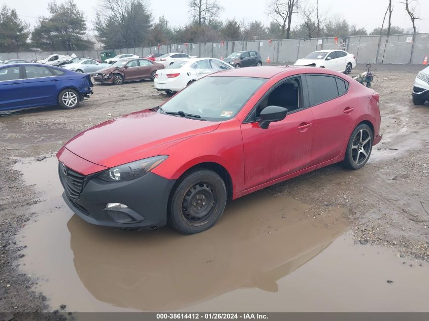 2015 MAZDA MAZDA3 I SV - JM1BM1T75F1264684