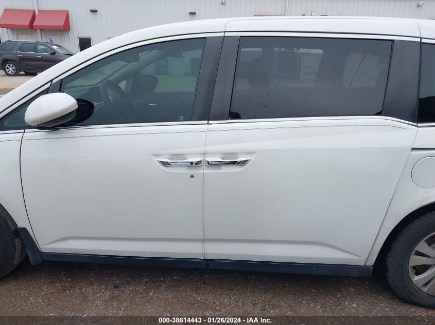 2016 HONDA ODYSSEY EXL - 5FNRL5H62GB140101