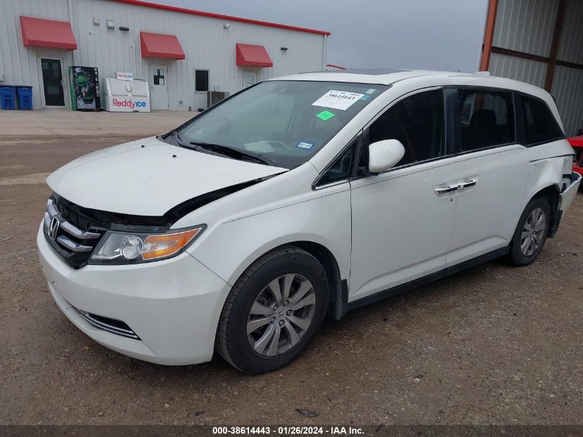 2016 HONDA ODYSSEY EXL - 5FNRL5H62GB140101