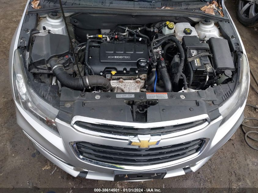 2015 CHEVROLET CRUZE 1LT MANUAL - 1G1PD5SB0F7107735