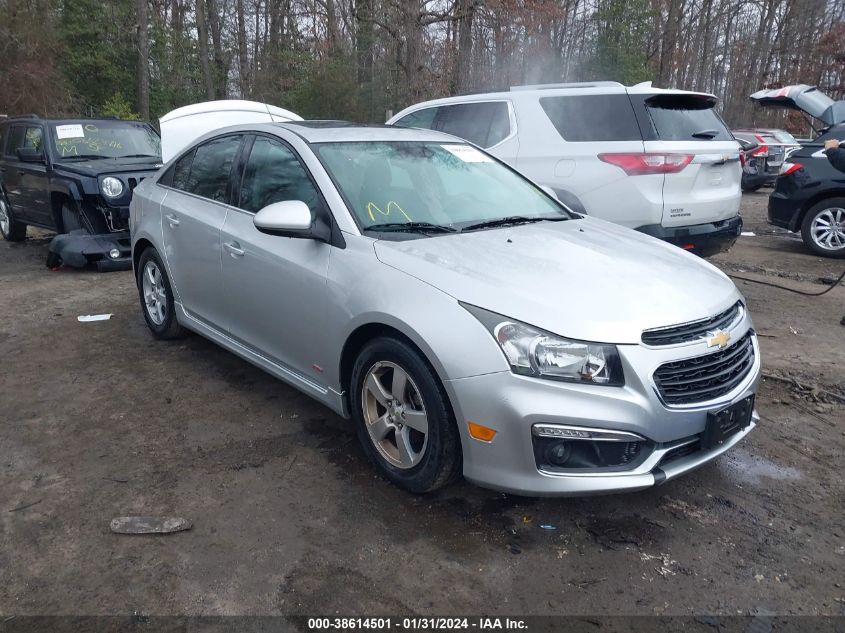 2015 CHEVROLET CRUZE 1LT MANUAL - 1G1PD5SB0F7107735