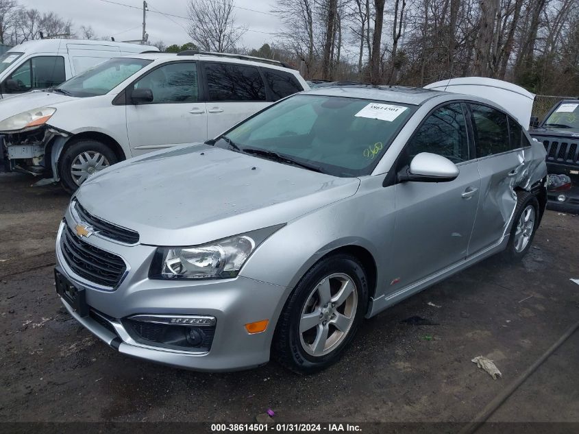 2015 CHEVROLET CRUZE 1LT MANUAL - 1G1PD5SB0F7107735