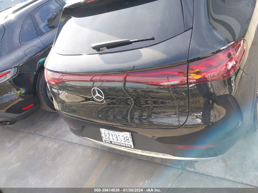 2023 MERCEDES-BENZ EQE 350+ SUV 4JGGM2BB9PA011978