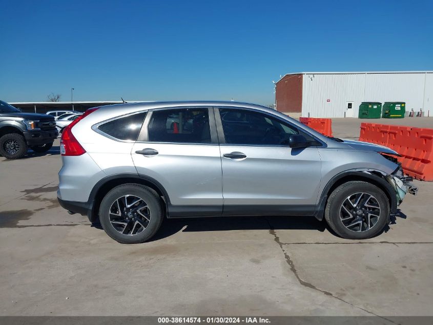 2016 HONDA CR-V SE - 2HKRM3H42GH520010