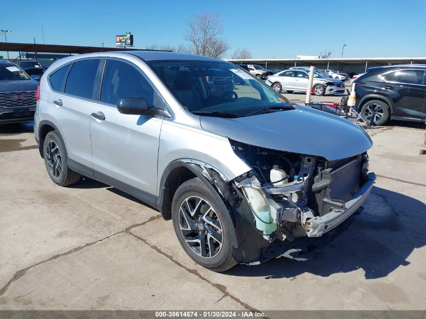 2016 HONDA CR-V SE - 2HKRM3H42GH520010