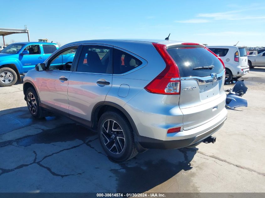 2016 HONDA CR-V SE - 2HKRM3H42GH520010