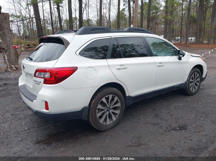 2017 SUBARU OUTBACK 2.5I LIMITED - 4S4BSANC0H3397114