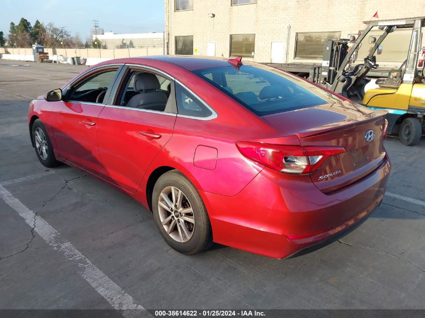 2016 HYUNDAI SONATA - 5NPE24AF3GH386033