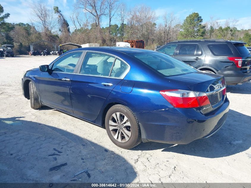 2013 HONDA ACCORD LX - 1HGCR2F35DA217237