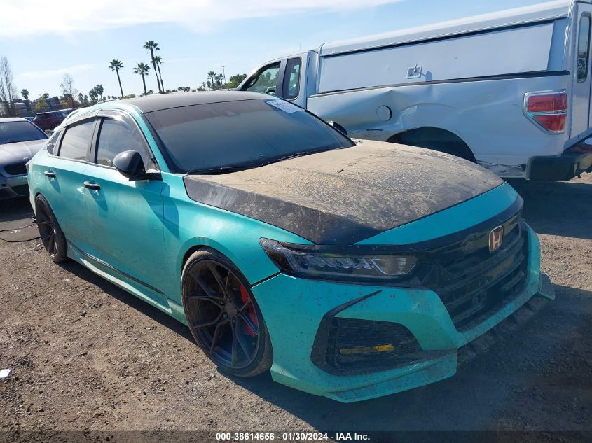2019 HONDA ACCORD SPORT - 1HGCV1F3XKA076572