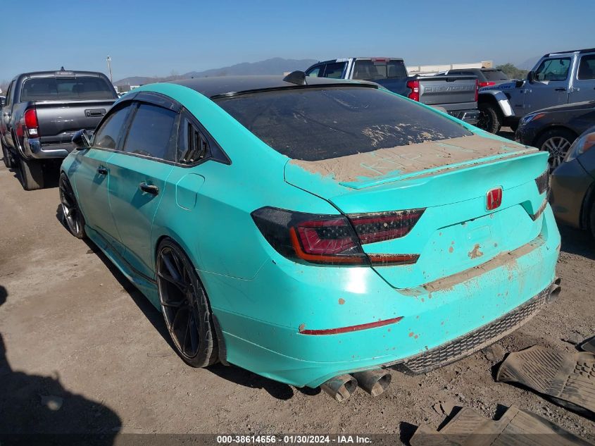 2019 HONDA ACCORD SPORT - 1HGCV1F3XKA076572