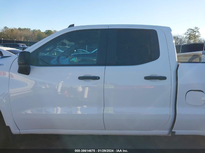 2020 CHEVROLET SILVERADO 1500 2WD DOUBLE CAB STANDARD BED WT - 1GCRWAEF1LZ244037