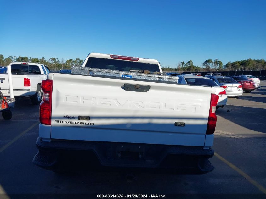 2020 CHEVROLET SILVERADO 1500 2WD DOUBLE CAB STANDARD BED WT - 1GCRWAEF1LZ244037