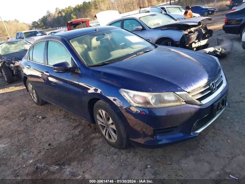 2013 HONDA ACCORD LX - 1HGCR2F38DA205891
