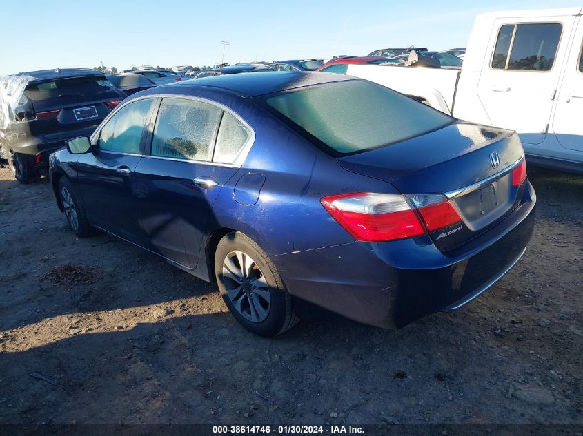 2013 HONDA ACCORD LX - 1HGCR2F38DA205891