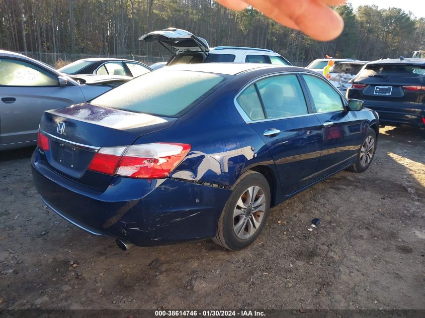 2013 HONDA ACCORD LX - 1HGCR2F38DA205891