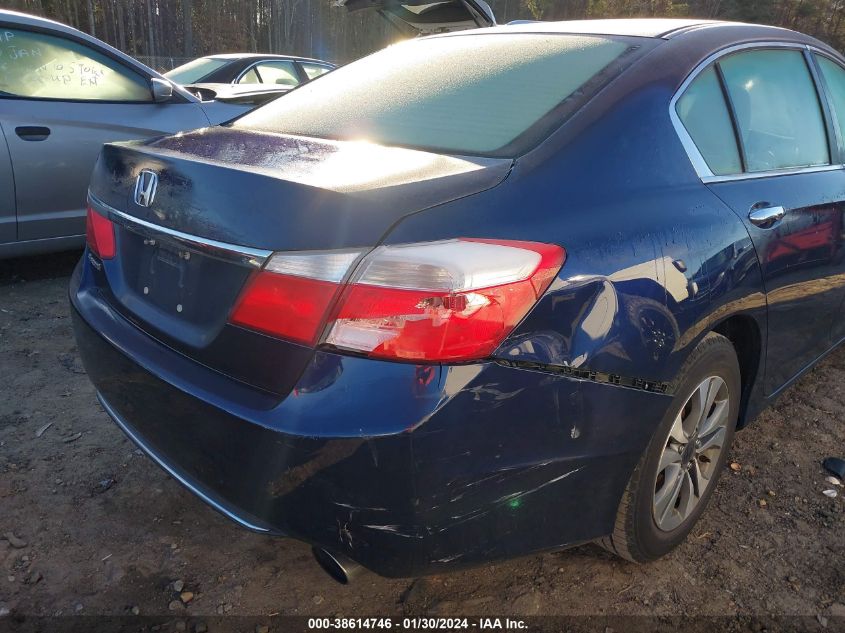 2013 HONDA ACCORD LX - 1HGCR2F38DA205891