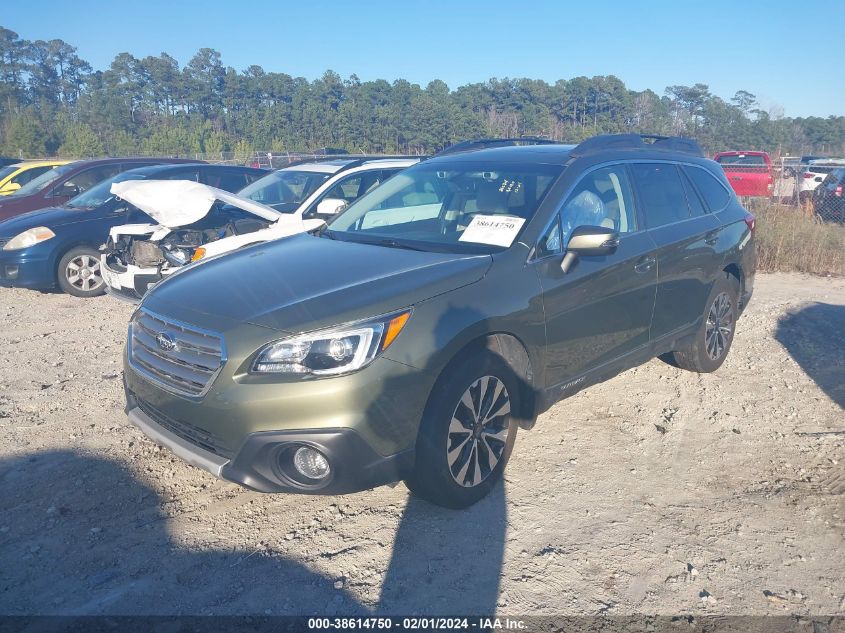 2016 SUBARU OUTBACK 2.5I LIMITED - 4S4BSANC8G3355112