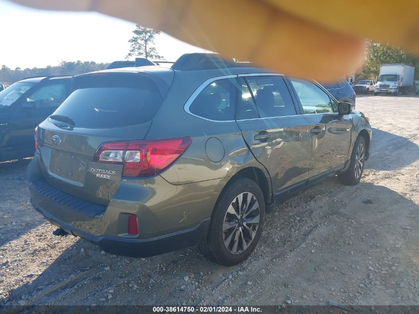 2016 SUBARU OUTBACK 2.5I LIMITED - 4S4BSANC8G3355112