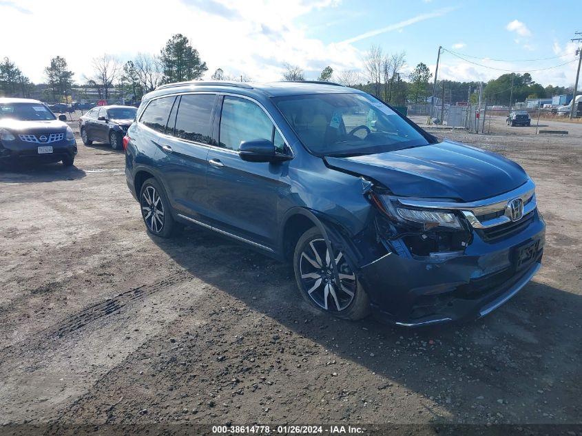 2021 HONDA PILOT AWD ELITE - 5FNYF6H05MB091587