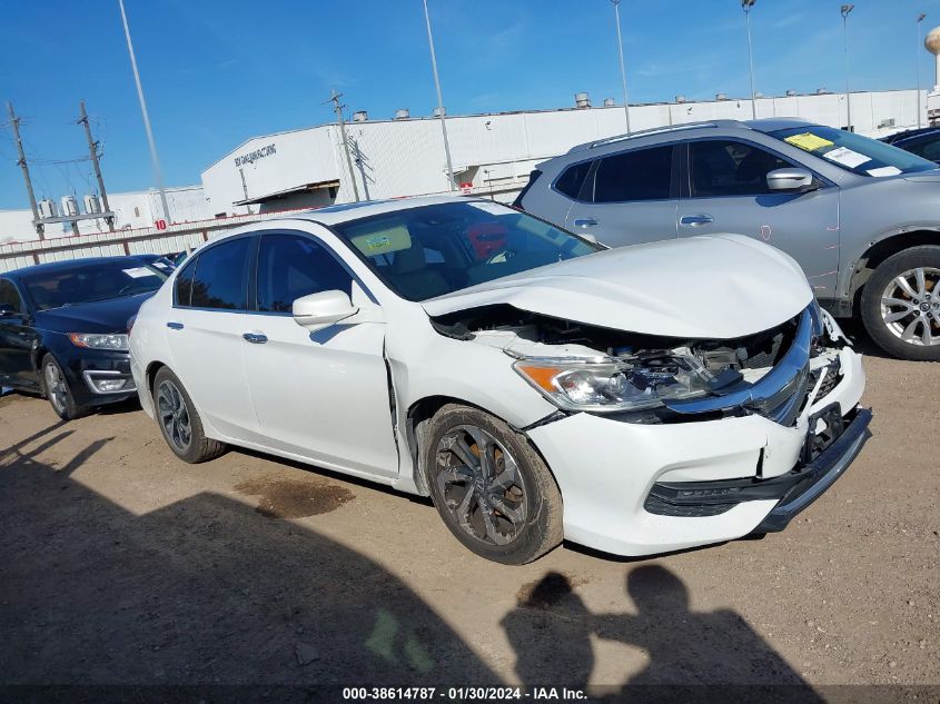 2017 HONDA ACCORD EXL - 1HGCR2F96HA147645