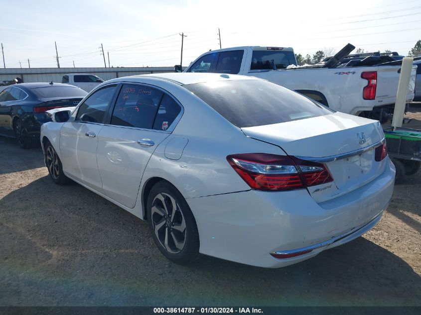 2017 HONDA ACCORD EXL - 1HGCR2F96HA147645