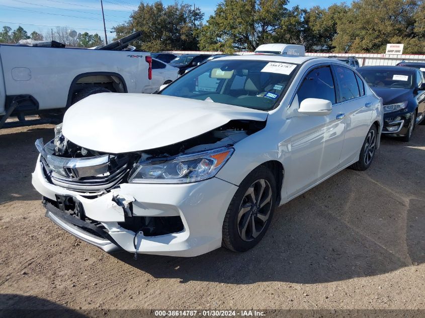 2017 HONDA ACCORD EXL - 1HGCR2F96HA147645