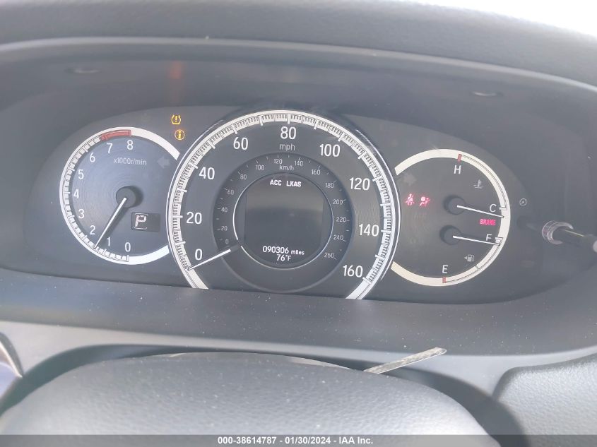 2017 HONDA ACCORD EXL - 1HGCR2F96HA147645