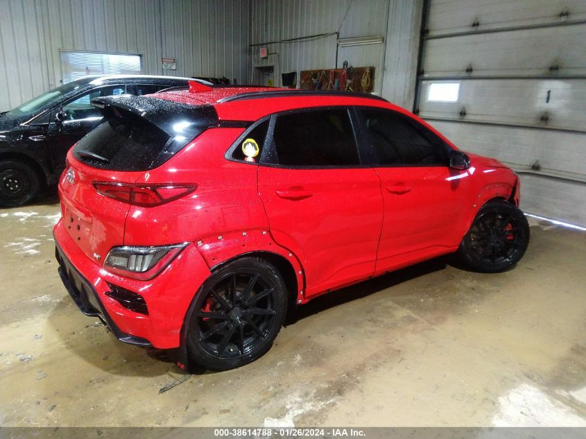 2022 HYUNDAI KONA N KM8KH3AC7NU003601