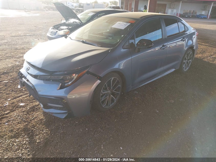 VIN 5YFS4MCE9MP063010 2021 TOYOTA COROLLA SE