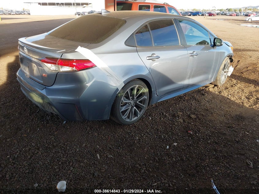 VIN 5YFS4MCE9MP063010 2021 TOYOTA COROLLA SE