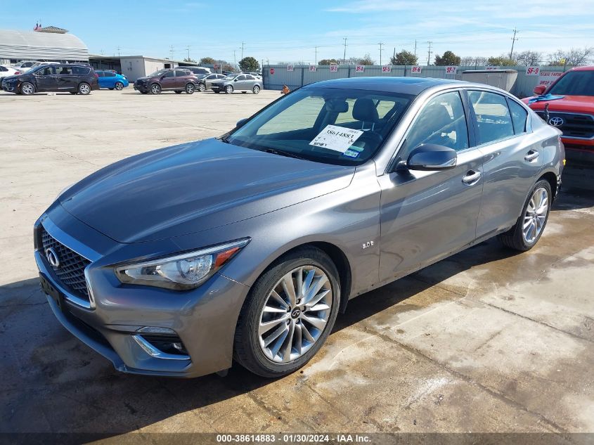 2020 INFINITI Q50 LUXE - JN1EV7AP2LM207646
