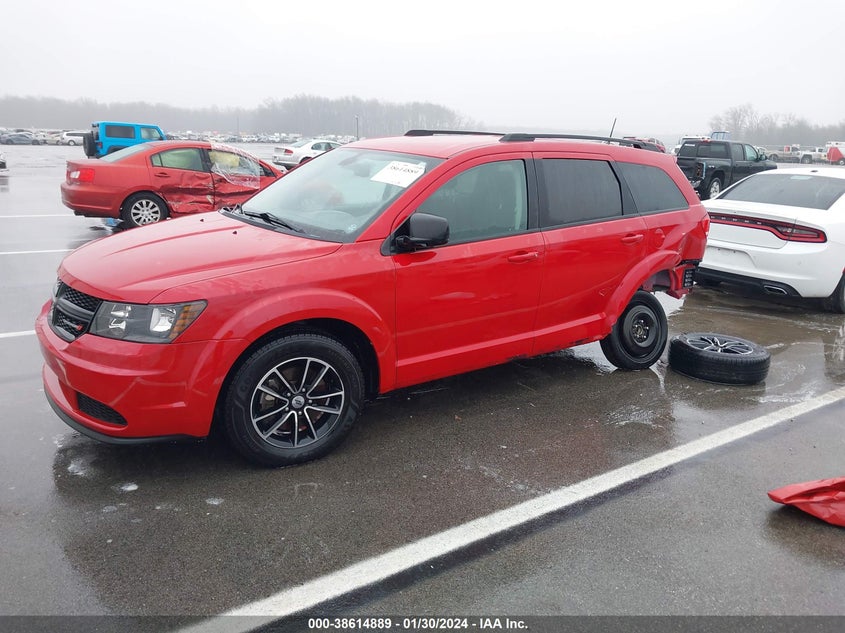 VIN 3C4PDCAB3JT506723 2018 DODGE JOURNEY SE