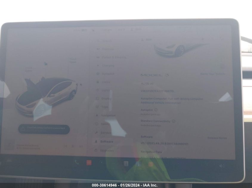 2023 TESLA MODEL 3 - 5YJ3E1EAXPF466715