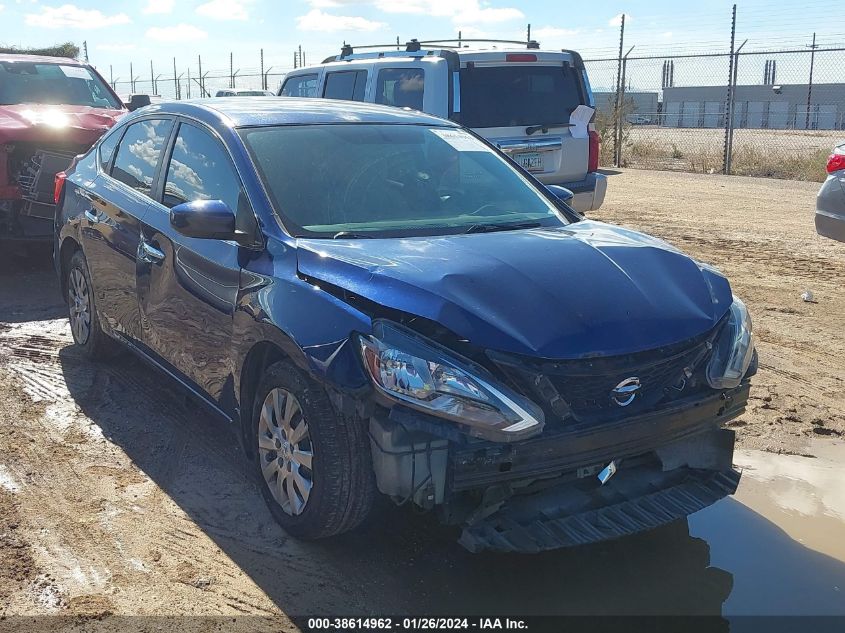 2016 NISSAN SENTRA S - 3N1AB7AP8GY225160