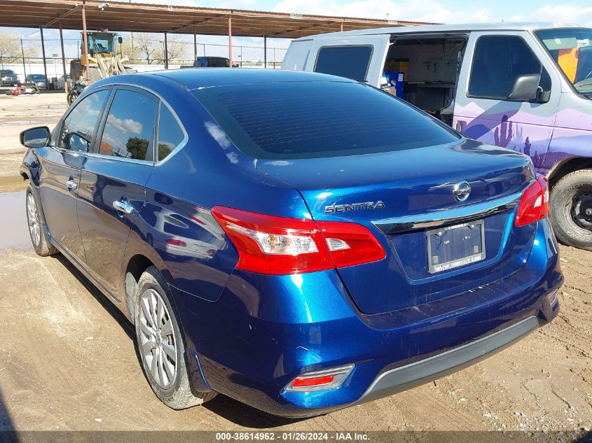 2016 NISSAN SENTRA S - 3N1AB7AP8GY225160