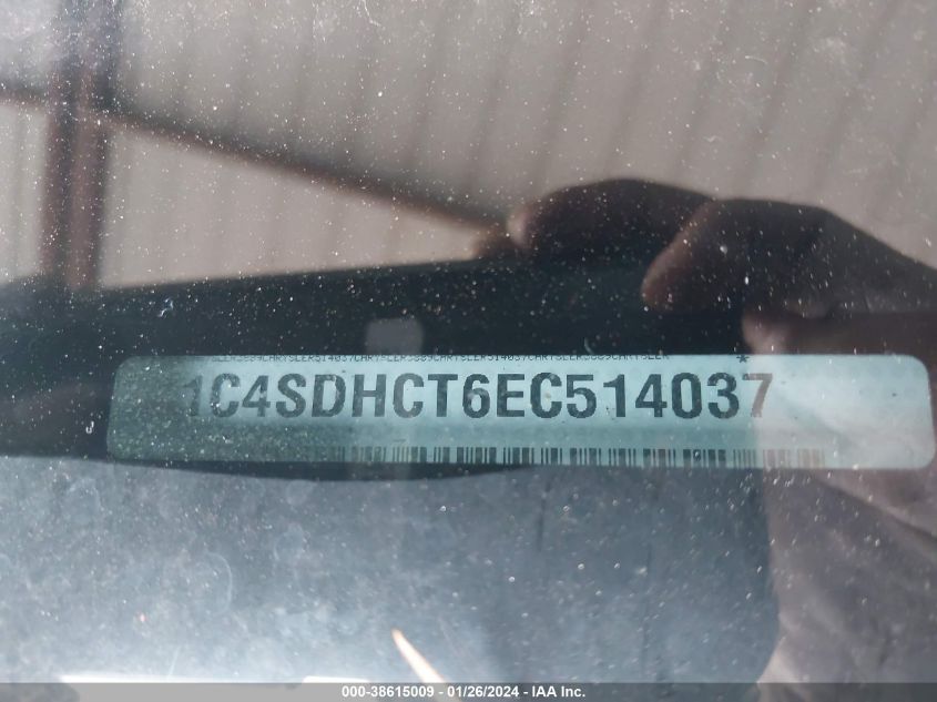 2014 DODGE DURANGO R/T - 1C4SDHCT6EC514037