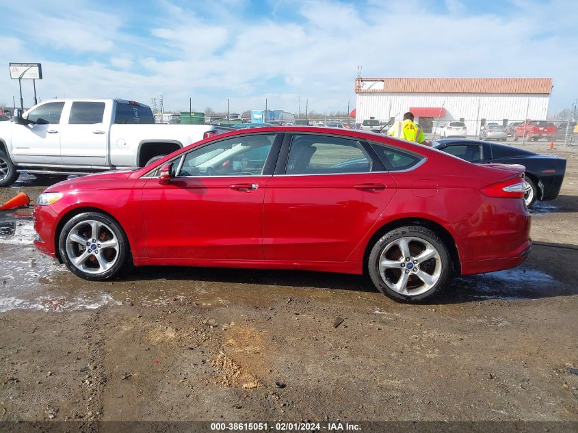 2014 FORD FUSION SE - 3FA6P0HD2ER210562