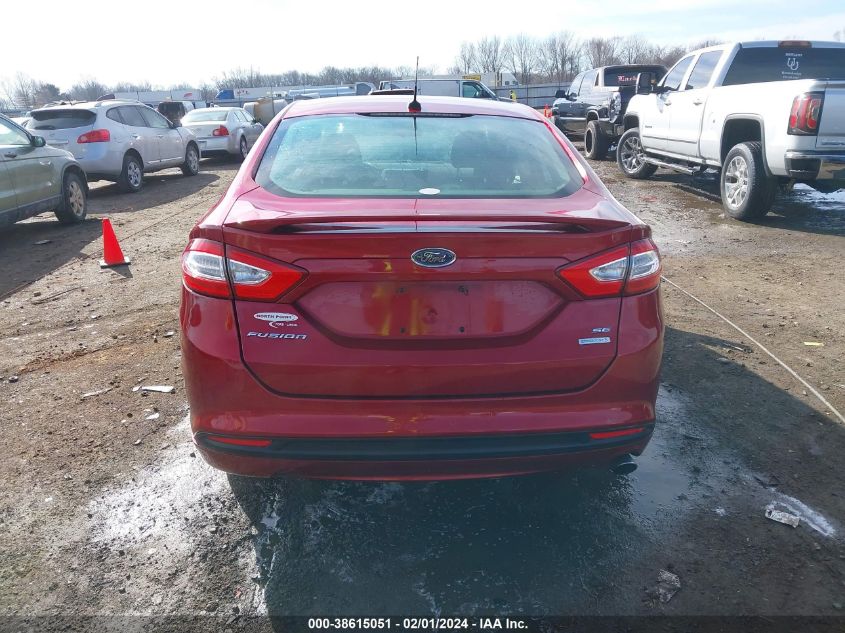 2014 FORD FUSION SE - 3FA6P0HD2ER210562