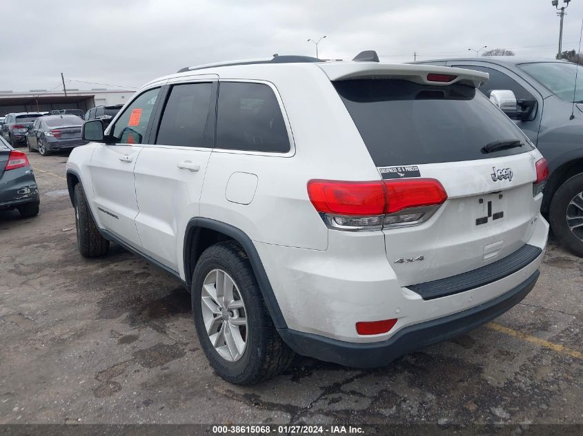 2017 JEEP GRAND CHEROKEE LAREDO - 1C4RJFAG8HC881978