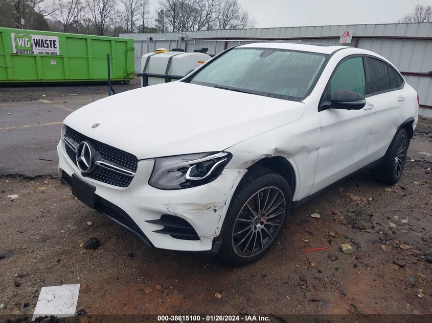 VIN WDC0J4KB0KF499623 2019 MERCEDES-BENZ GLC 300 COUPE 4MATIC
