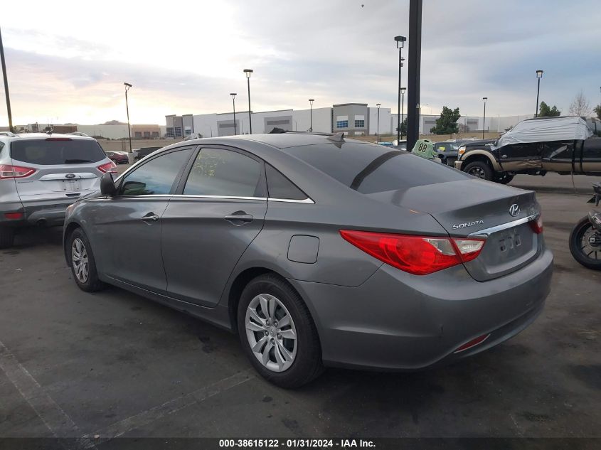 2013 HYUNDAI SONATA GLS - 5NPEB4AC1DH544497