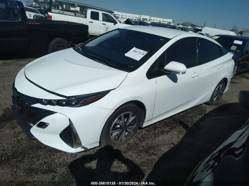 2018 TOYOTA PRIUS PRIME PLUS JTDKARFP4J3076061