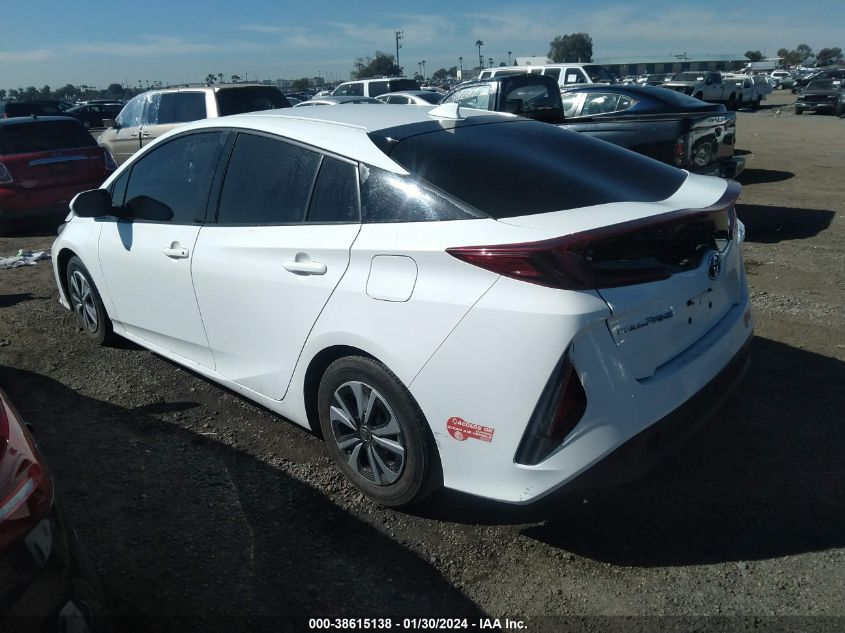 2018 TOYOTA PRIUS PRIME PLUS JTDKARFP4J3076061