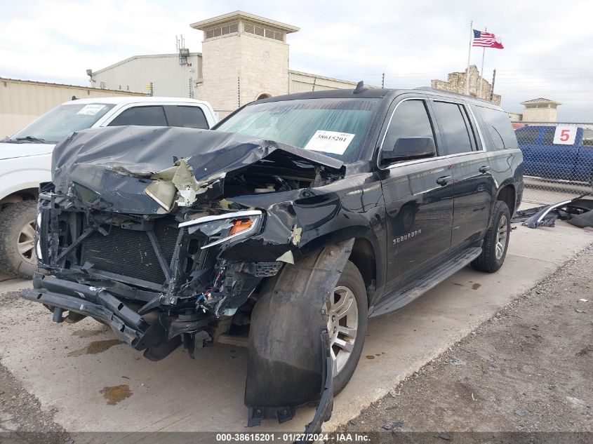 2015 CHEVROLET SUBURBAN C1500 LT - 1GNSCJKC9FR512753