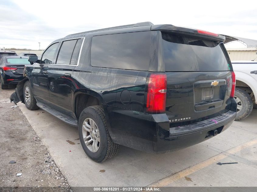 2015 CHEVROLET SUBURBAN C1500 LT - 1GNSCJKC9FR512753