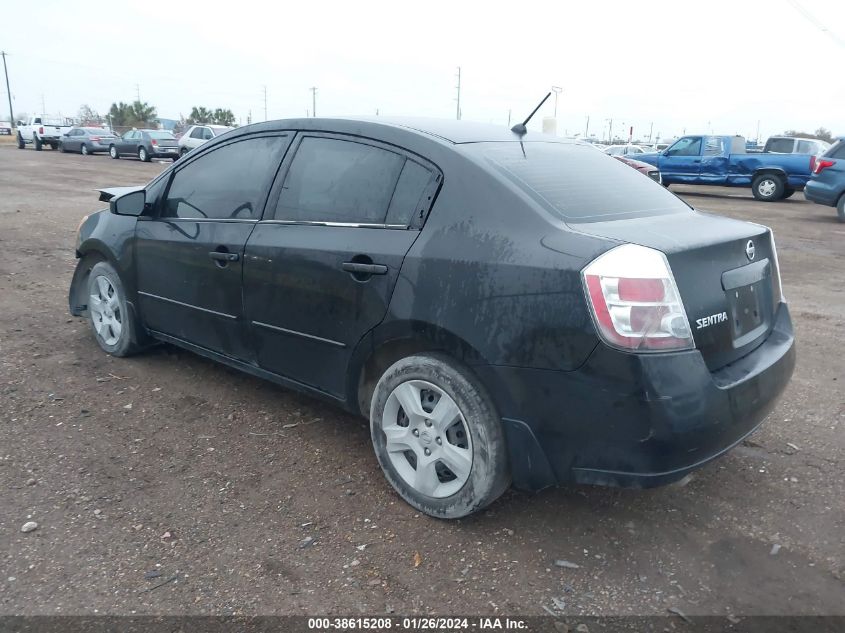 3N1AB61E98L755189 | 2008 NISSAN SENTRA