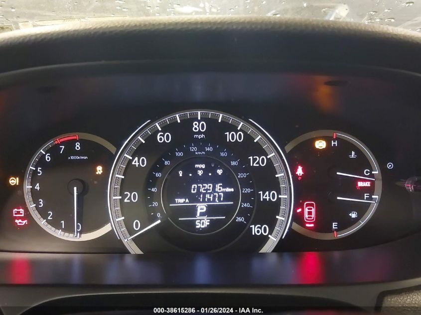 2015 HONDA ACCORD LX - 1HGCR2F39FA031686