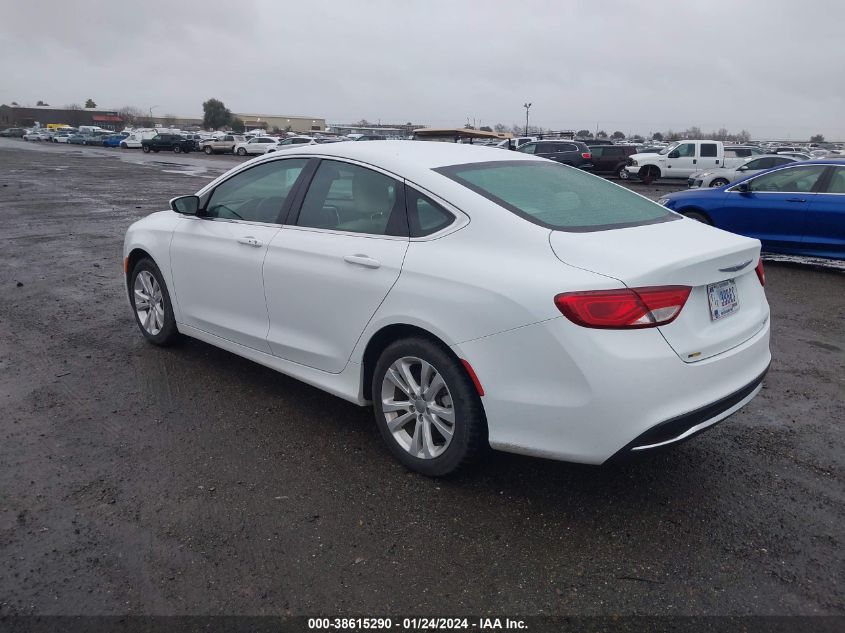 2016 CHRYSLER 200 LIMITED - 1C3CCCAB9GN187701